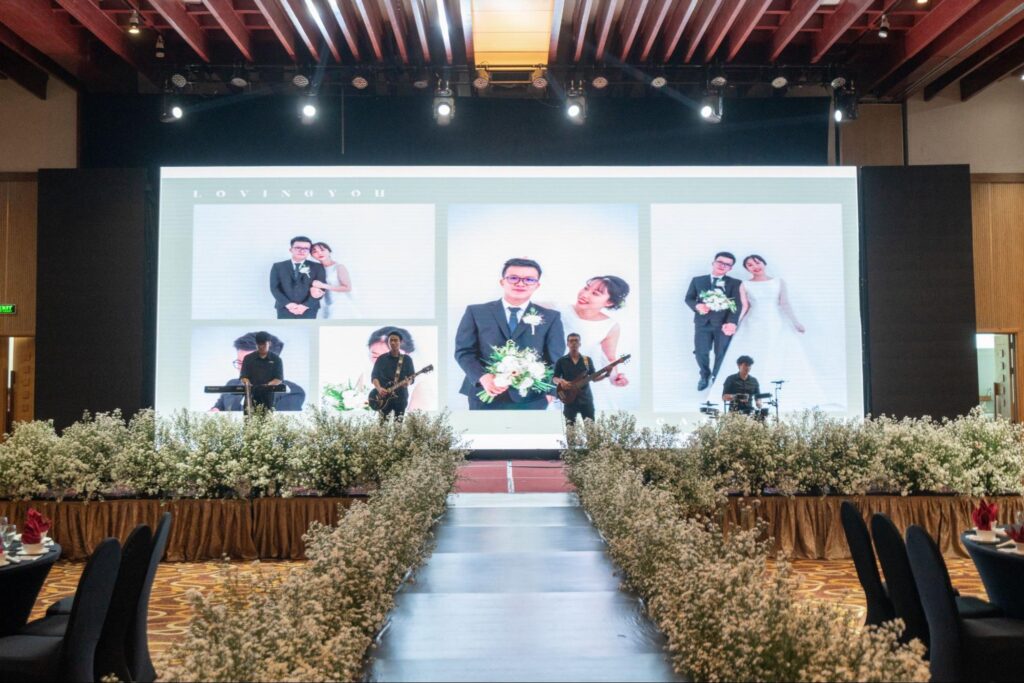 Đặt bàn tiệc cưới 